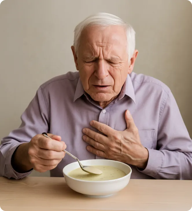 Питание при нарушении глотания