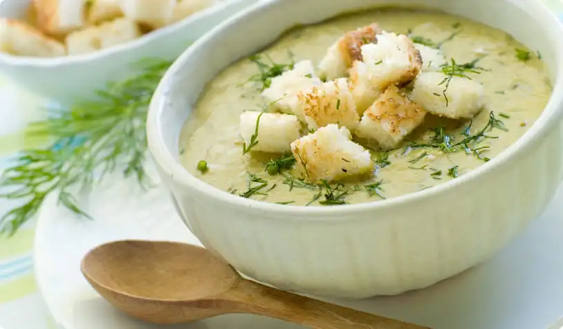 Баклажановый крем-суп