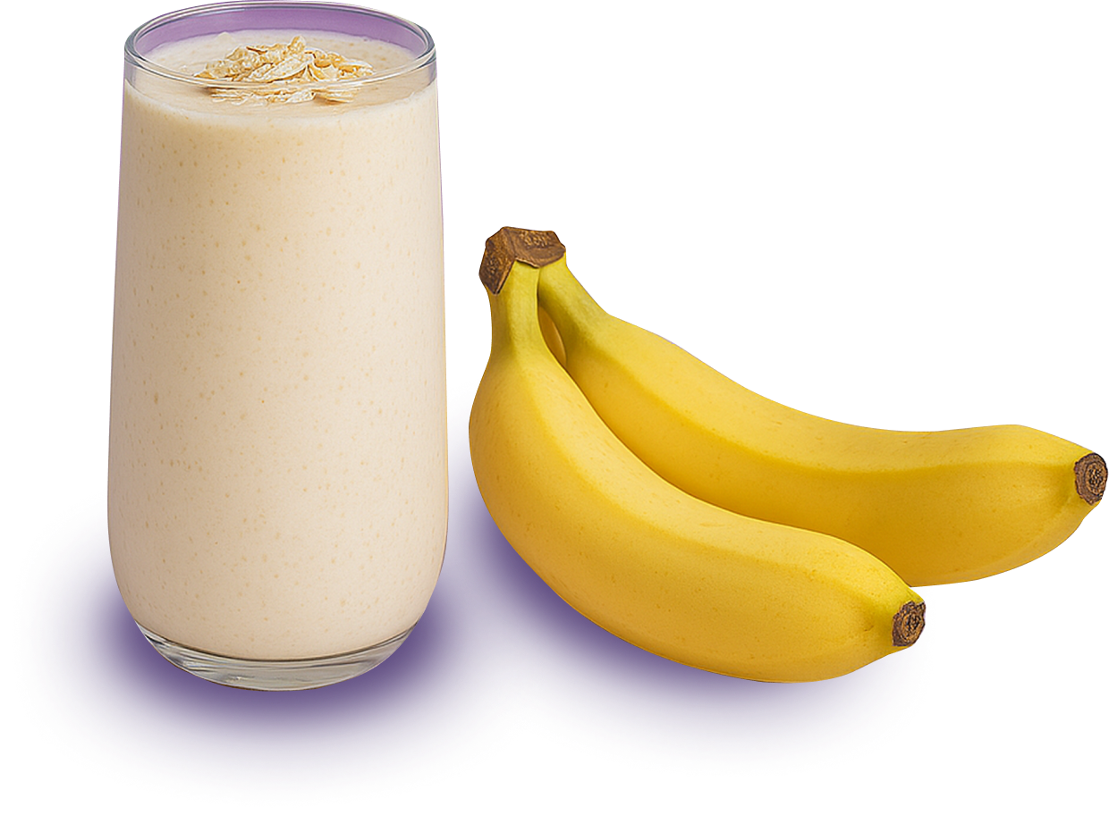 Овсяный смузи  с бананом