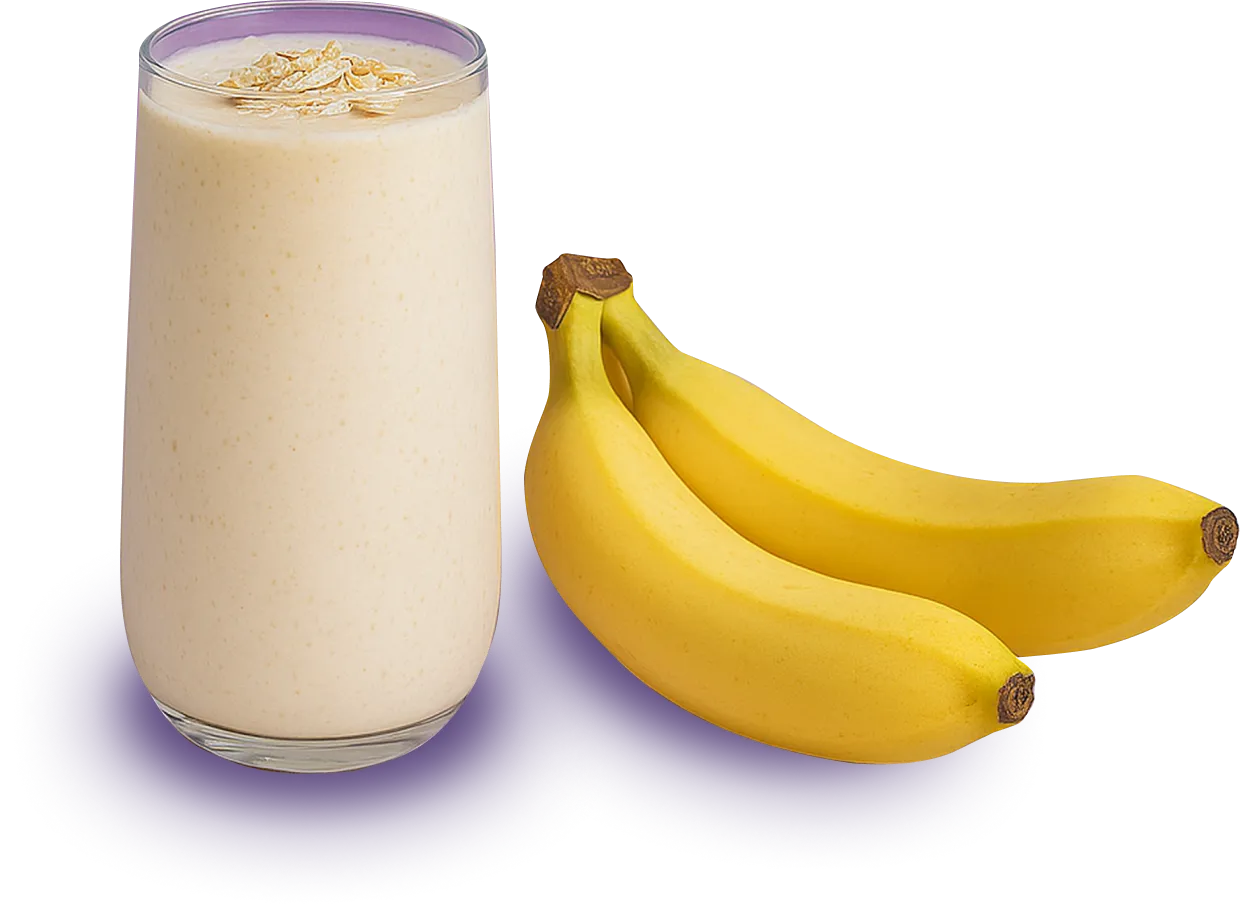 Овсяный смузи  с бананом